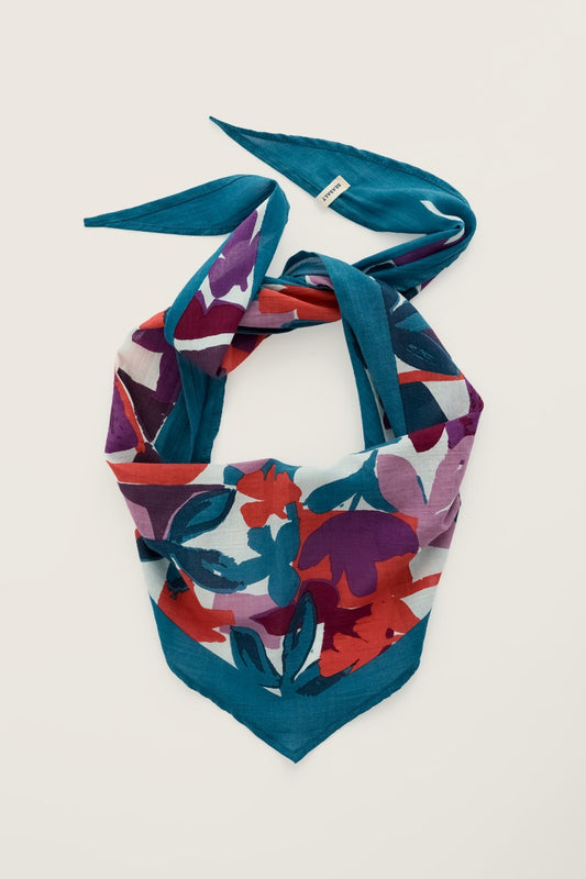 Posy Triangle Scarf