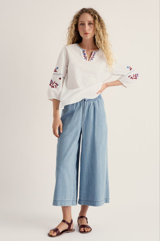 Eskelli Culotte mit weitem Bein