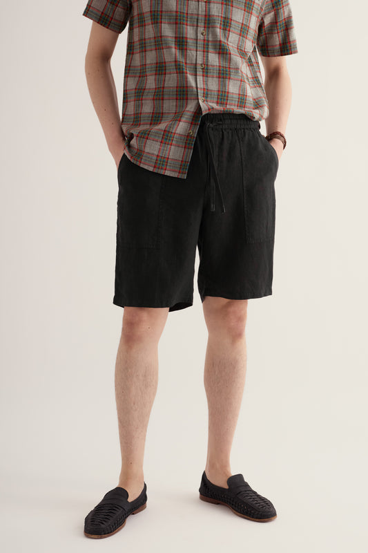 Herren-Leinenshorts Sandcart