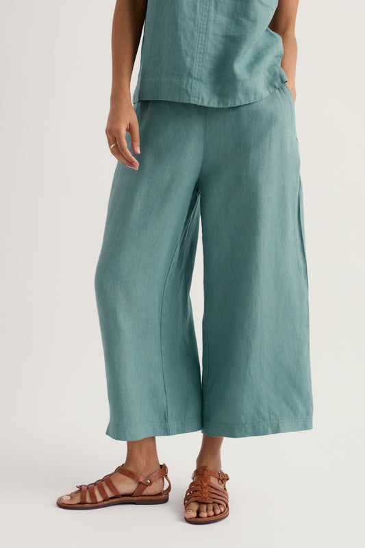 Merrivale Culottes aus Leinen
