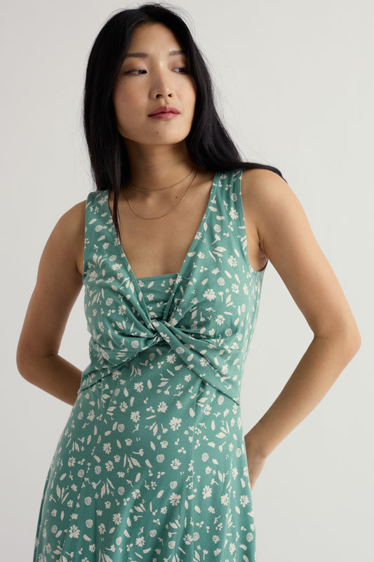 May Apple Empire-Jerseykleid