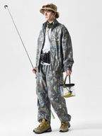 OwlCliff – Unisex Triple-Protection wasserabweisende Cargo-Hose mit Camo-Muster