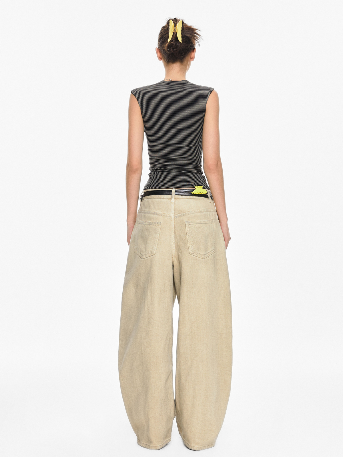 Falconcrest – Gestreiftes Damen-Tanktop in figurbetonter Passform