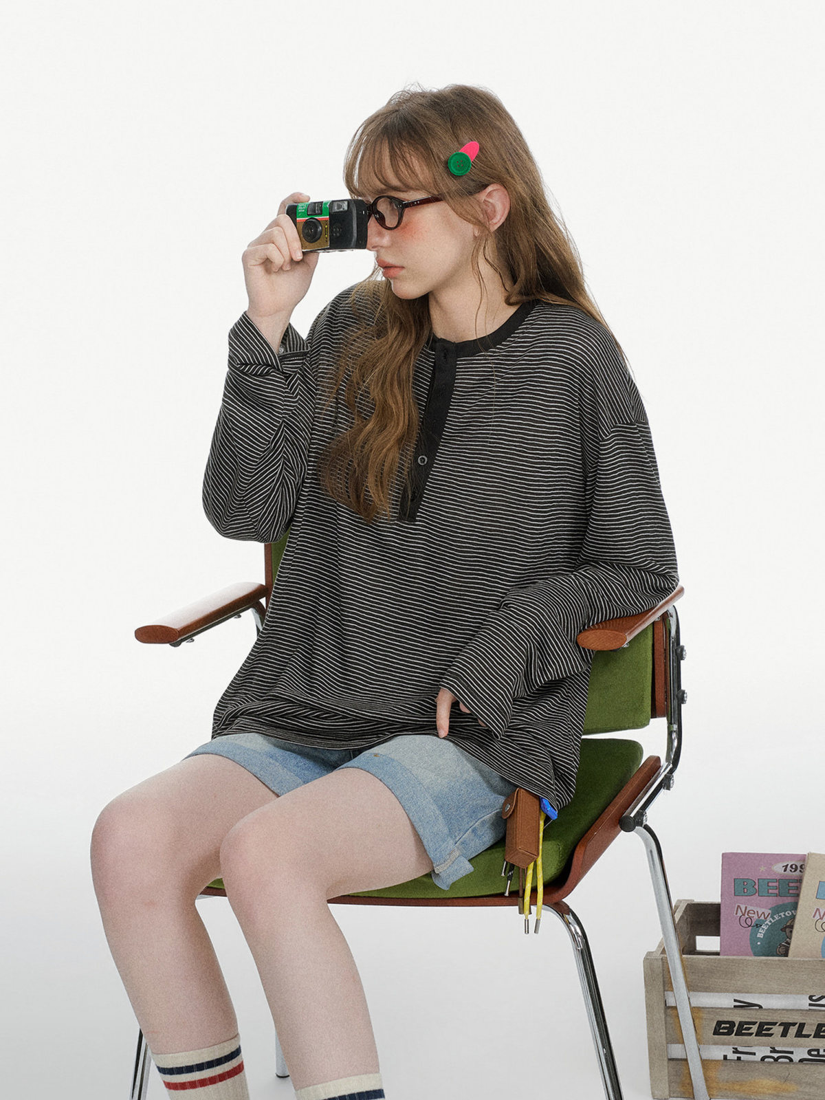 TrailStep – Damen-Langarmshirt, leicht, gestreift und atmungsaktiv