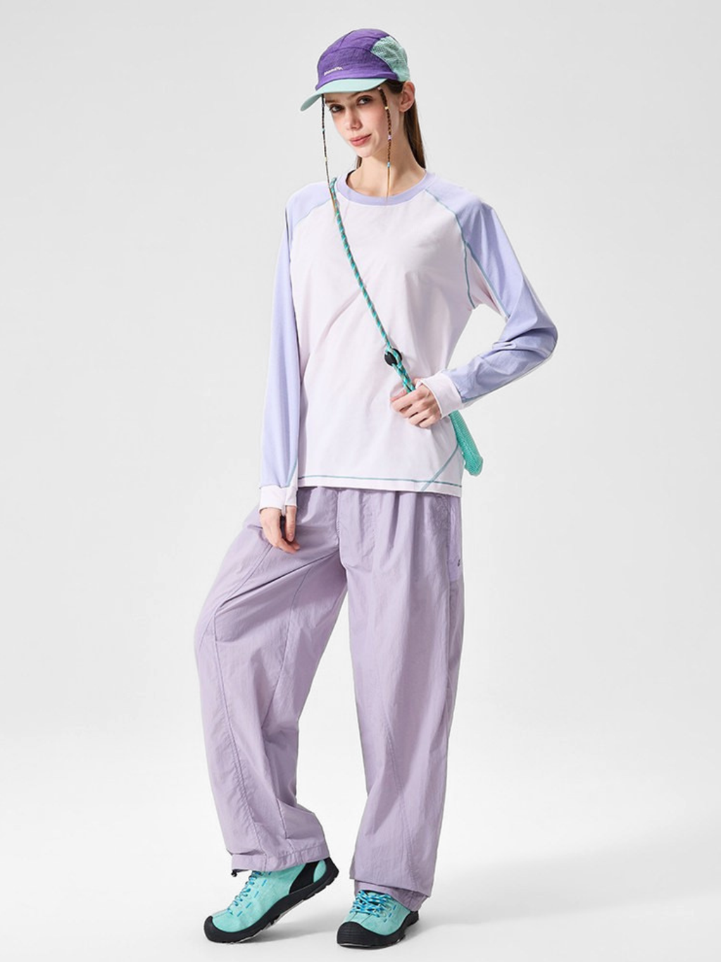 OwlRush – Wasserabweisende Unisex-Schnelltrocken-Paratrooper-Hose mit Kontrastdetails