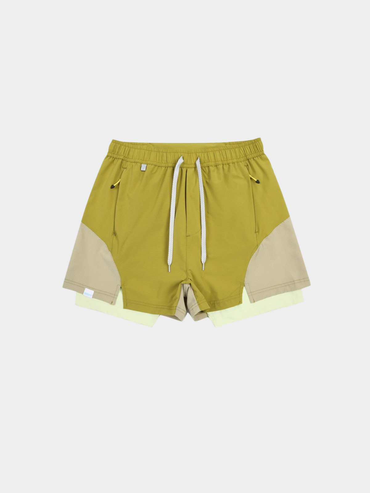 AlpGear - Unisex schnelltrocknende 2-in-1 Funktionsshorts mit Wetterschutz