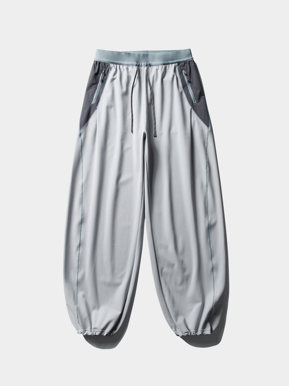 RunFlow – Unisex-Fallschirmspringerhose mit Kontrastnähten, leicht und schnelltrocknend