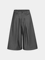 Thunderbark – Knitterfreie verkürzte Hose mit weitem Bein für Damen