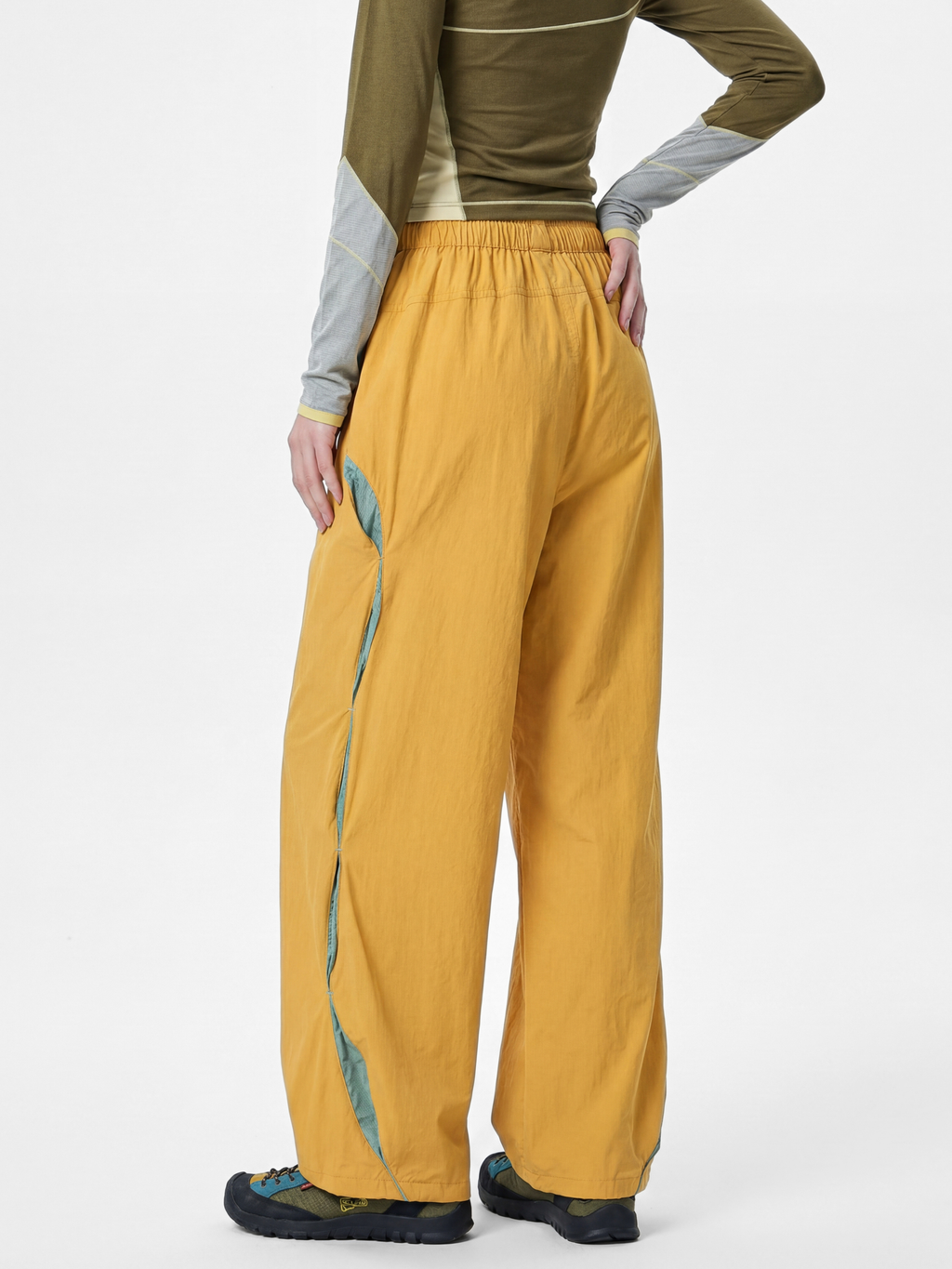 AlpineValley - UV-Resistant Water-Repellent Colorblock Cargo Pants