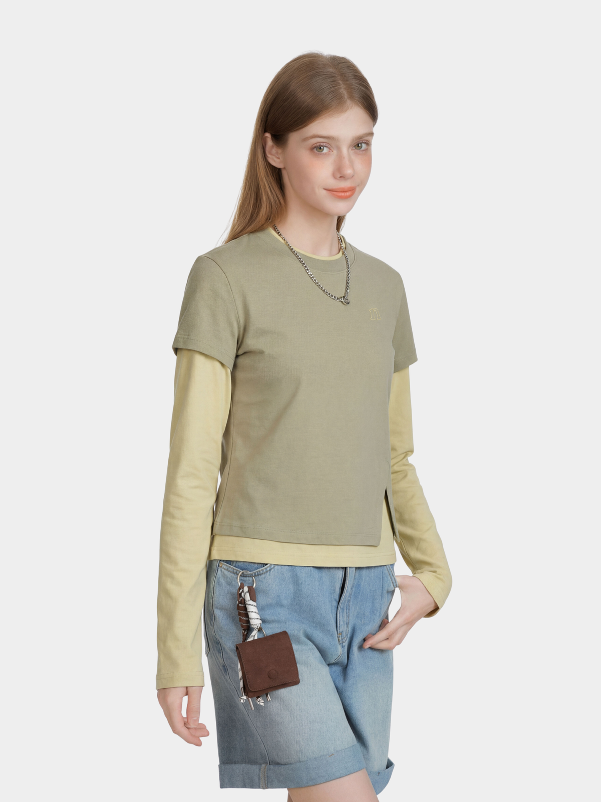 Solstice – Langlebiges, schnelltrocknendes Performance-Langarmshirt mit Lagen-Look für Damen