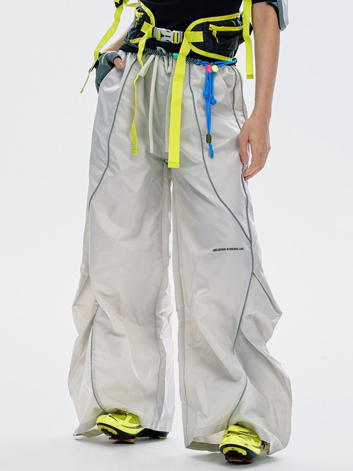 MesaFlow – Unisex wasserabweisende, leichte Hose mit reflektierenden Streifen