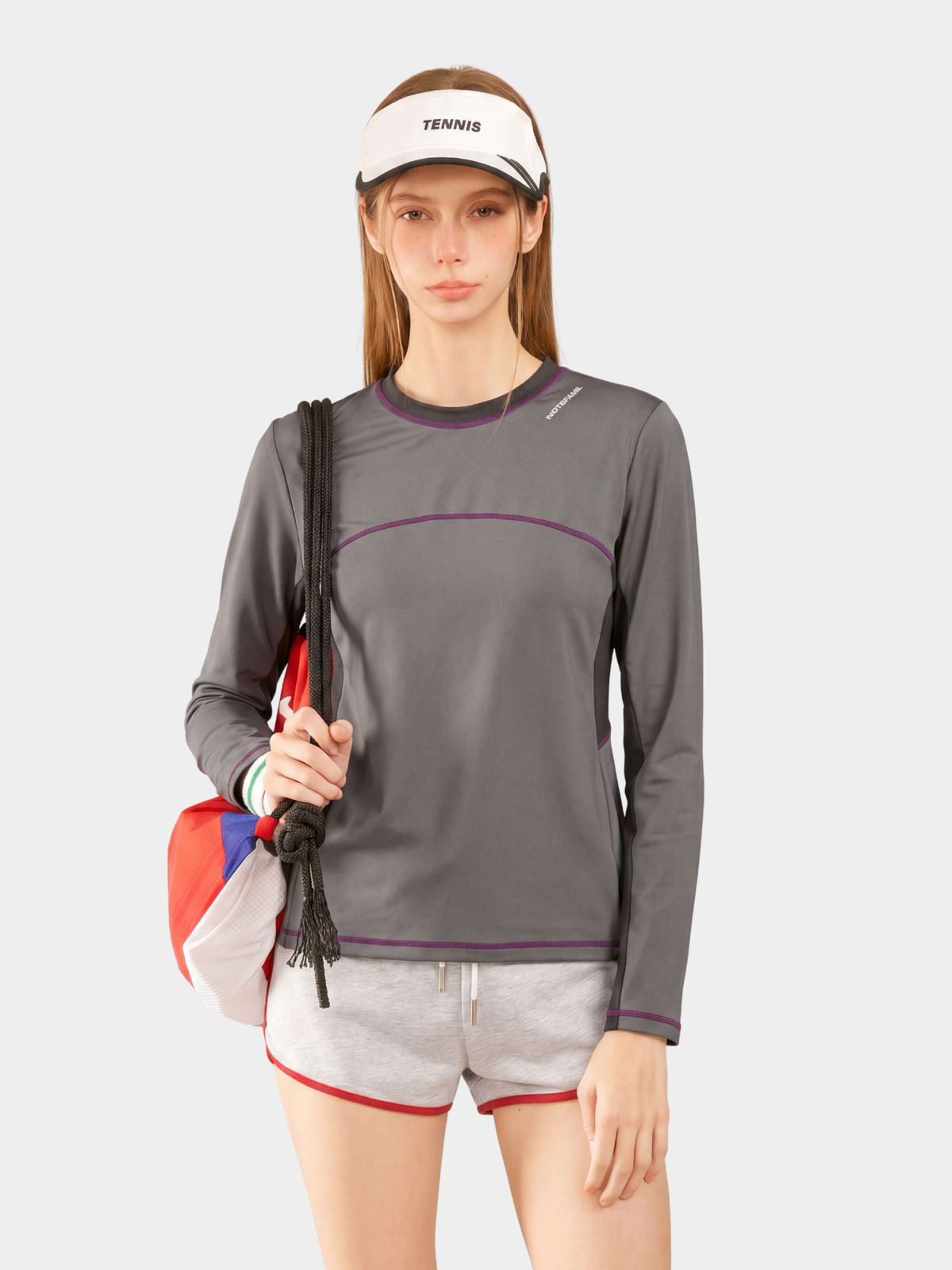 WildTent – Schnelltrocknendes Damen-Langarmshirt mit Kontrastnähten
