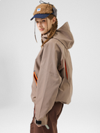 Ashrun – Unisex 8000 mm wasserdichte reflektierende Shell-Jacke
