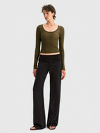 BareFeel – Weiche, elastische Damen-Komforthose mit drapiertem Schnitt