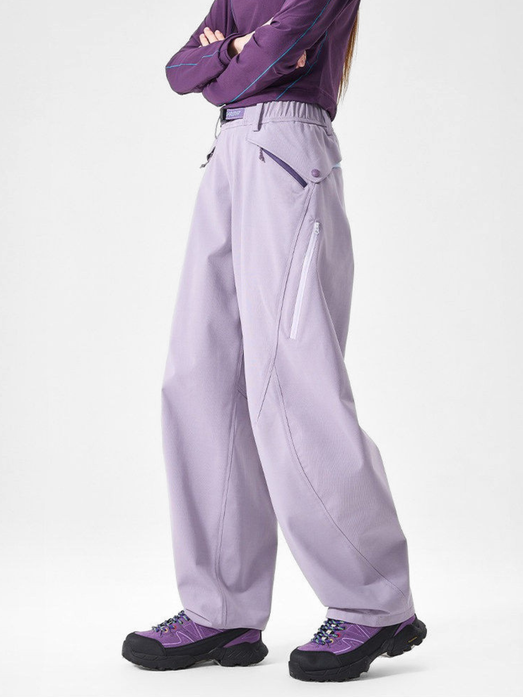 RidgeStep – Unisex leichte, wasserabweisende Softshell-Hose