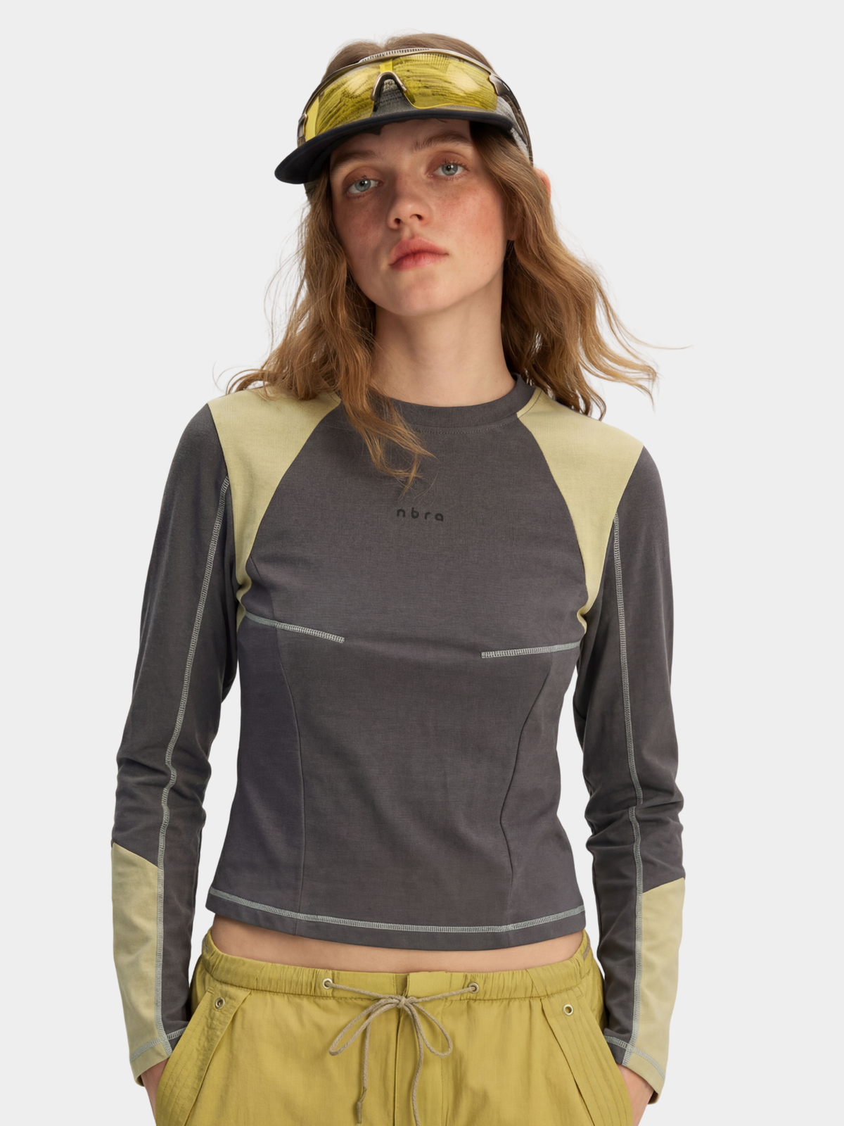 Shadowpines – Leichtes Damen-Oberteil im Colorblock-Design, kühlend und schnelltrocknend
