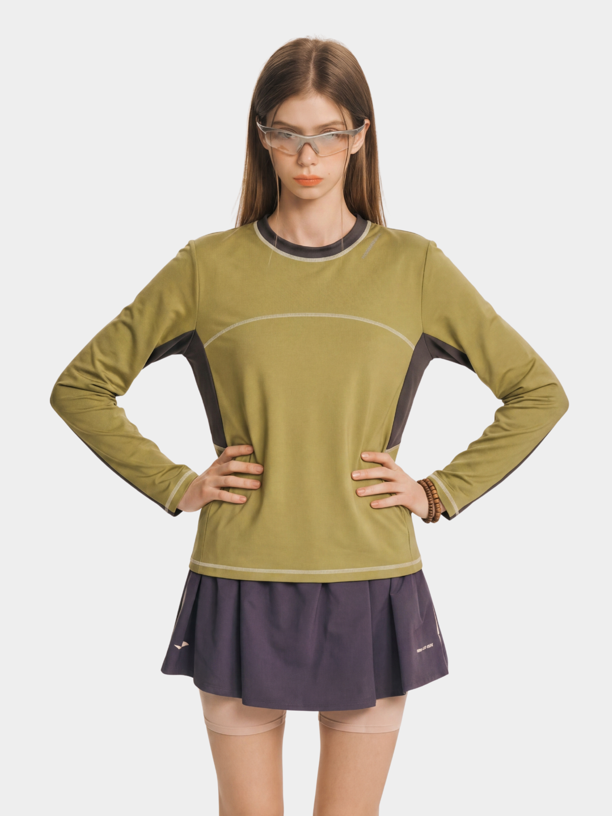 WildTent – Schnelltrocknendes Damen-Langarmshirt mit Kontrastnähten