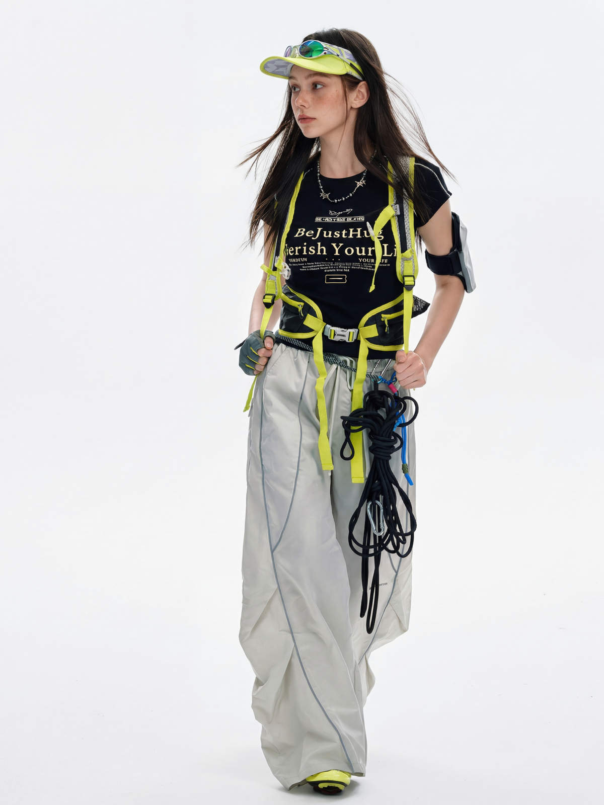 MesaFlow – Unisex wasserabweisende, leichte Hose mit reflektierenden Streifen
