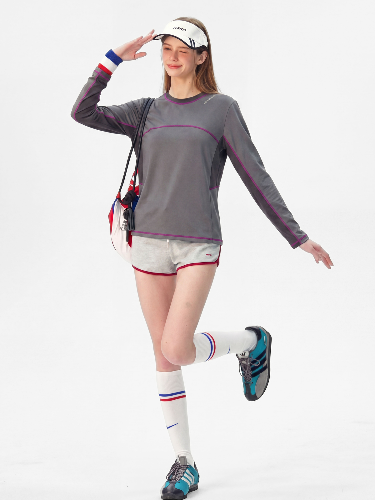 WildTent – Schnelltrocknendes Damen-Langarmshirt mit Kontrastnähten