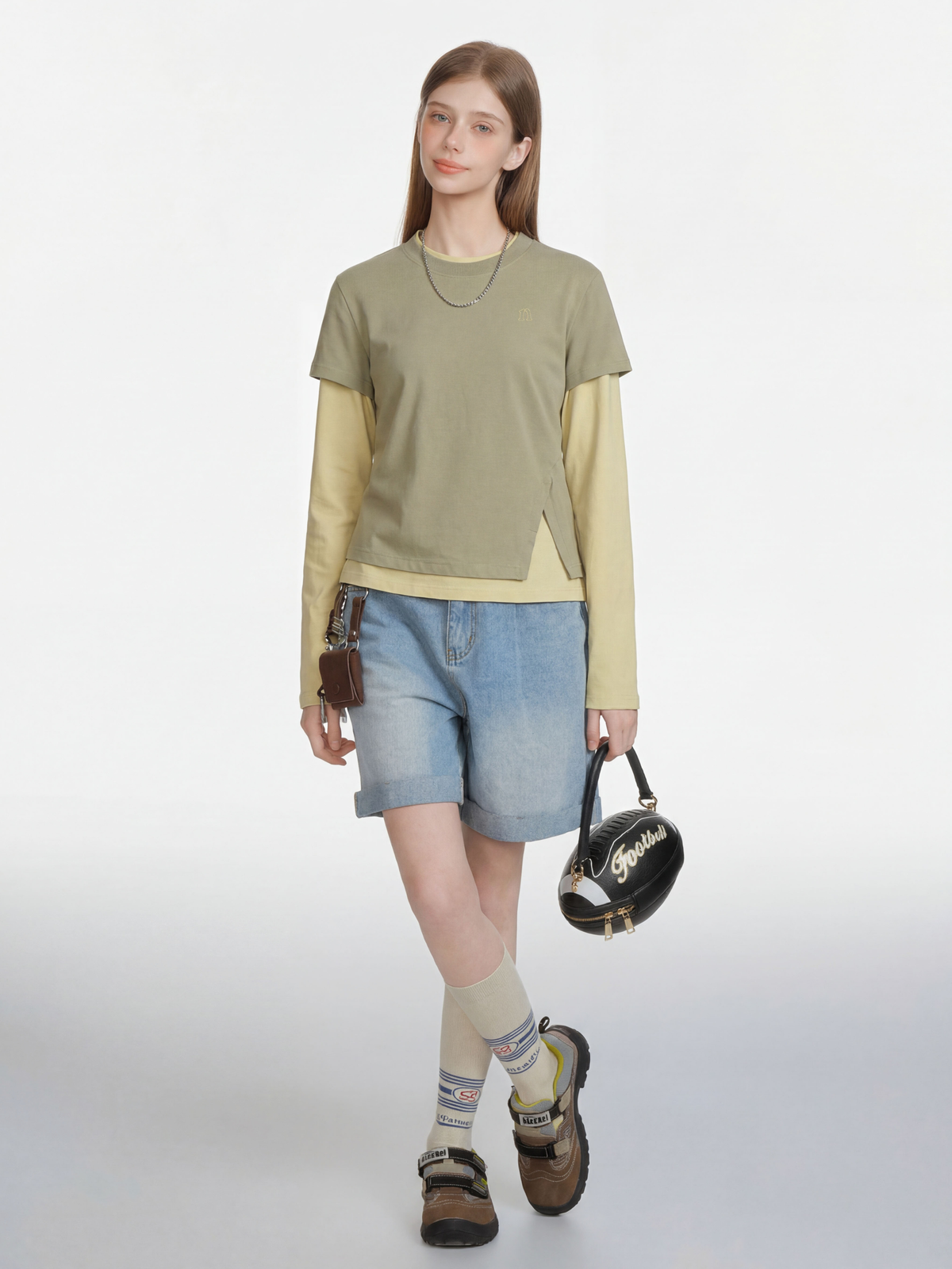 Solstice – Langlebiges, schnelltrocknendes Performance-Langarmshirt mit Lagen-Look für Damen