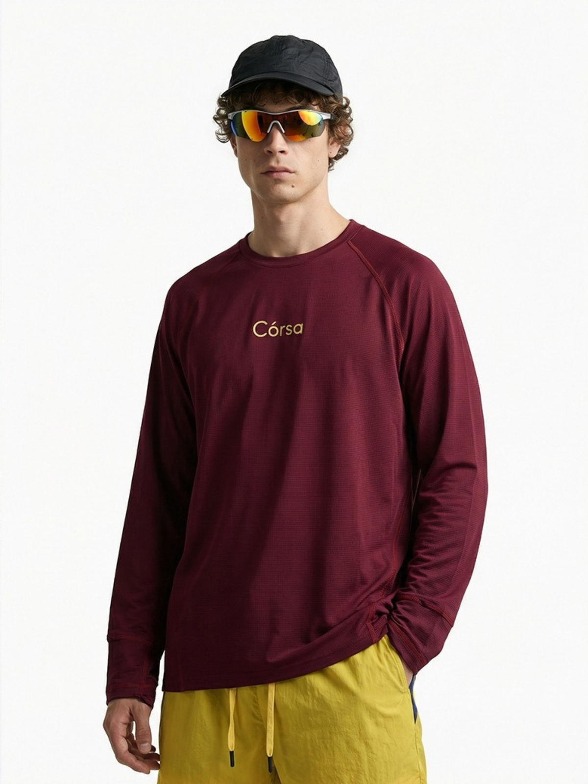 GreenRidge - Schnelltrocknendes Funktions-T-Shirt mit Kontrastfarben