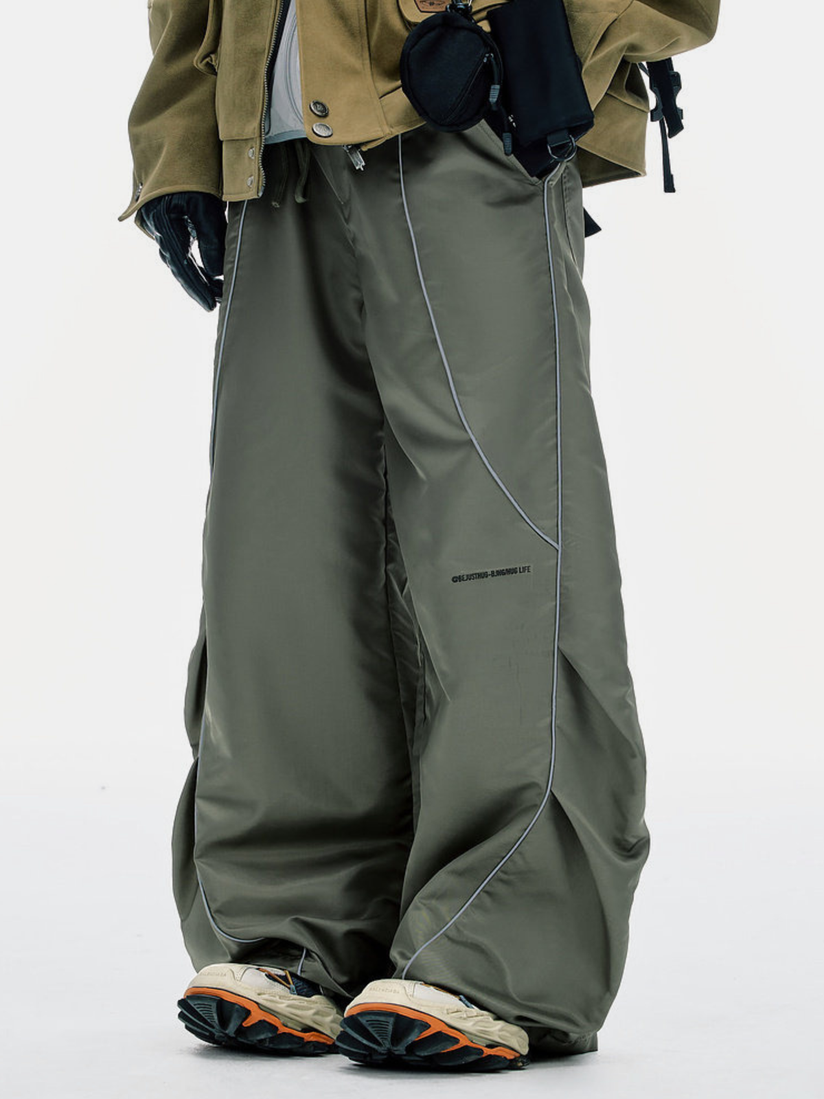 MesaFlow – Unisex wasserabweisende, leichte Hose mit reflektierenden Streifen