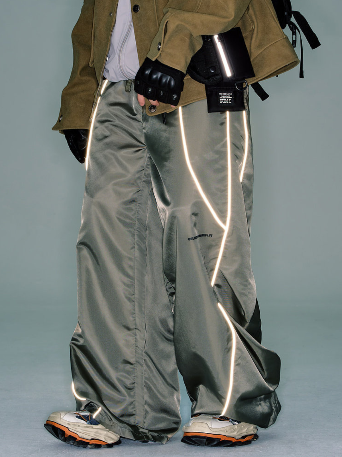 MesaFlow – Unisex wasserabweisende, leichte Hose mit reflektierenden Streifen