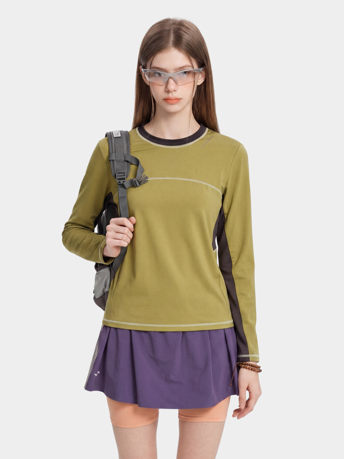 WildTent – Schnelltrocknendes Damen-Langarmshirt mit Kontrastnähten