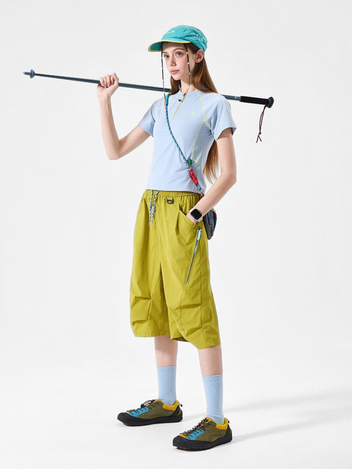 DewDash – Wasserabweisende, knitterfreie Utility-Shorts