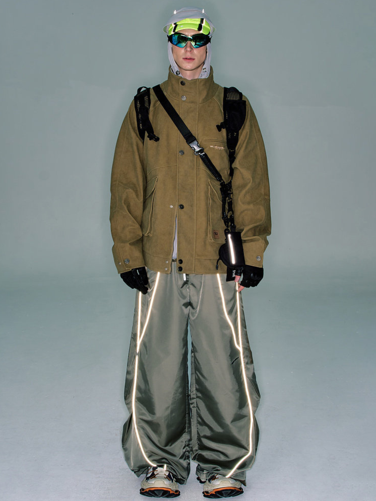 MesaFlow – Unisex wasserabweisende, leichte Hose mit reflektierenden Streifen