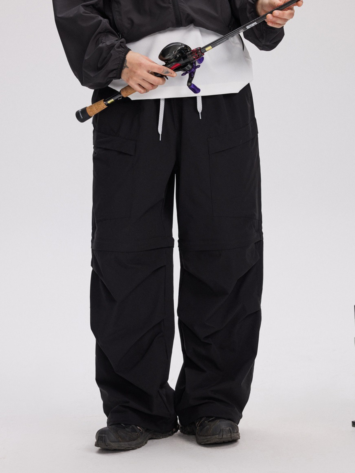 WindPant – Unisex-Wanderhose, schnelltrocknend und leicht, in kurze Hose verwandelbar