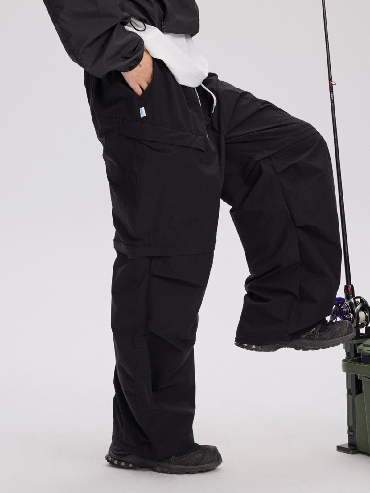 WindPant – Unisex-Wanderhose, schnelltrocknend und leicht, in kurze Hose verwandelbar