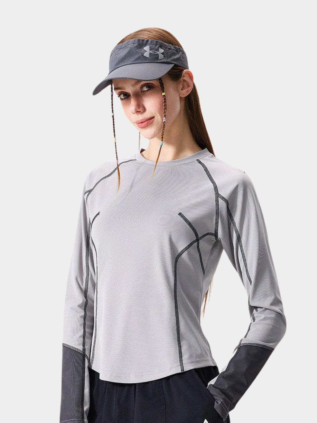 Driftwing – Schnelltrocknendes Performance-T-Shirt mit Colorblock-Design für Damen
