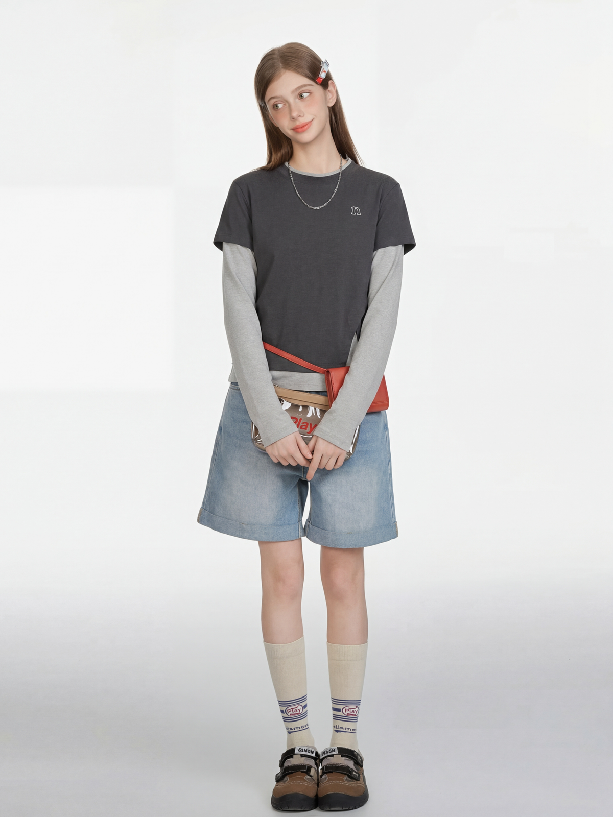 Solstice – Langlebiges, schnelltrocknendes Performance-Langarmshirt mit Lagen-Look für Damen