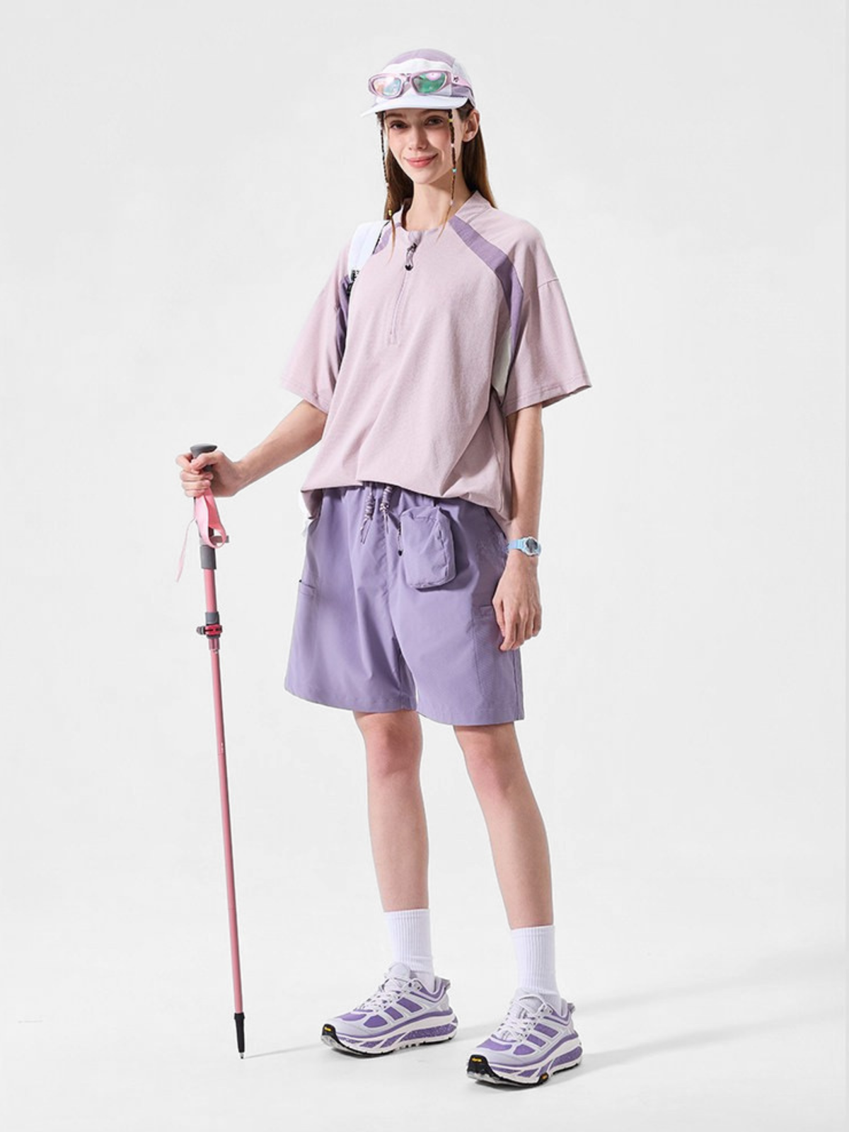 CampWrap - Feuchtigkeitsableitendes, schnelltrocknendes Wander-T-Shirt