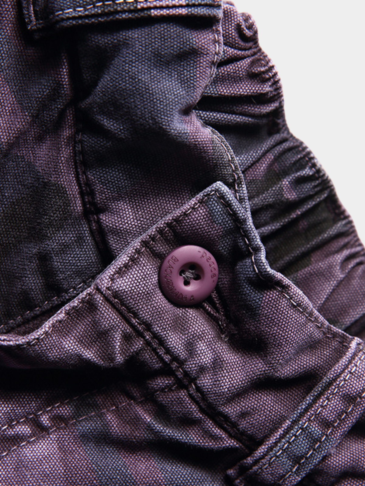 CampShell – Unisex-Camouflage-Shorts mit mehreren Taschen in lockerer Passform