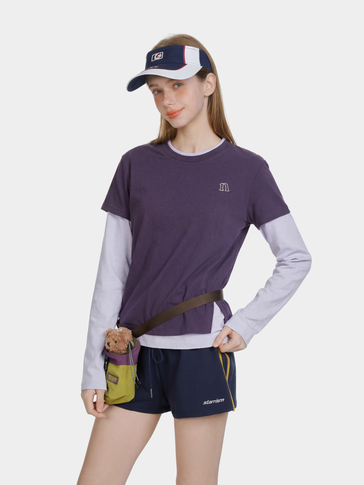 Solstice – Langlebiges, schnelltrocknendes Performance-Langarmshirt mit Lagen-Look für Damen