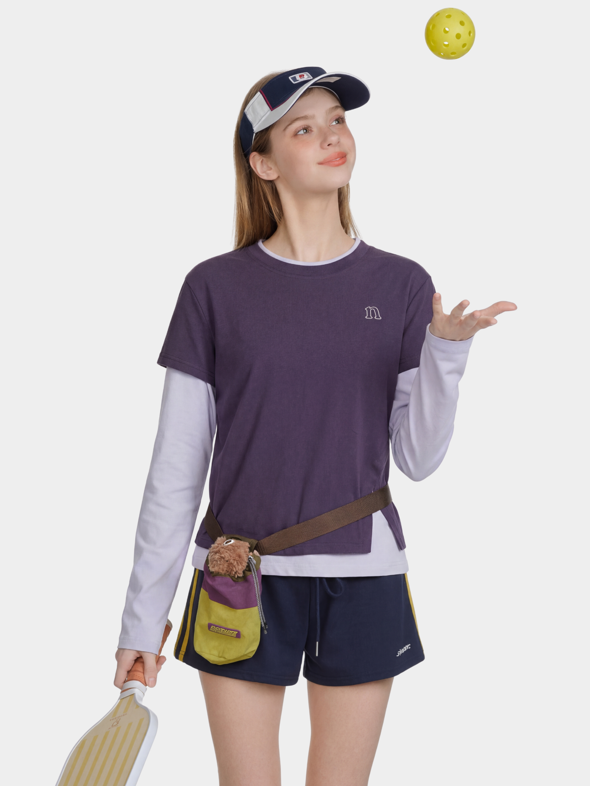 Solstice – Langlebiges, schnelltrocknendes Performance-Langarmshirt mit Lagen-Look für Damen