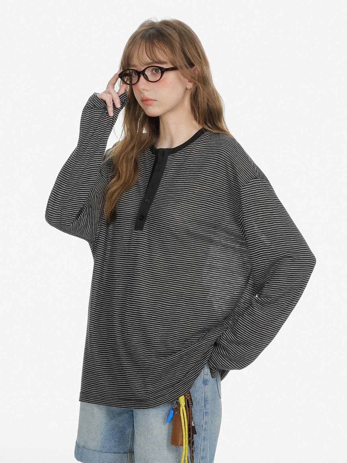 TrailStep – Damen-Langarmshirt, leicht, gestreift und atmungsaktiv