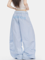 SoftEarth - Damen-Hose mit geradem Bein, Karoeinsatz und Gürtel
