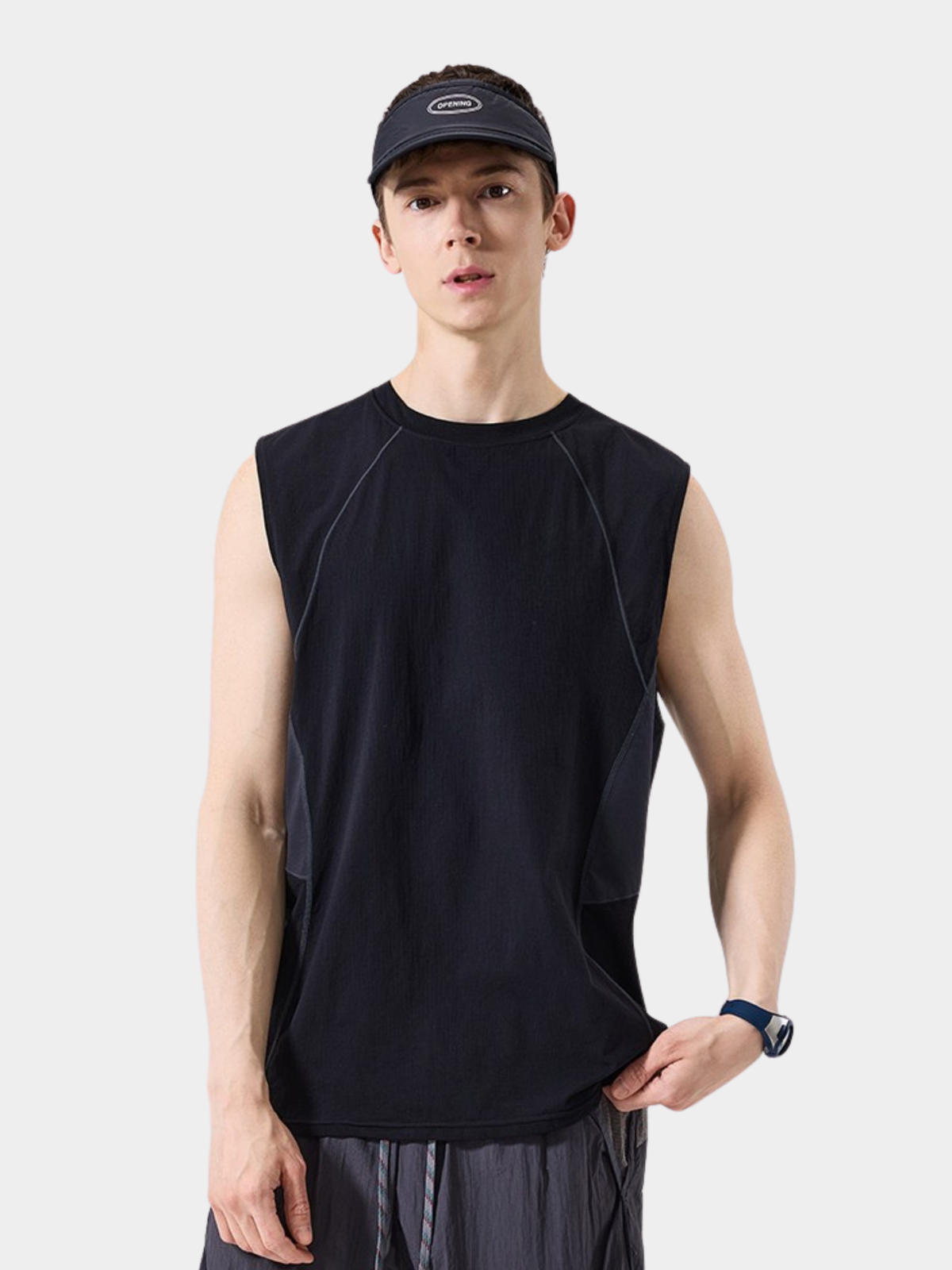 DashPuff – Unisex UPF 100+ schnelltrocknendes ärmelloses Tanktop