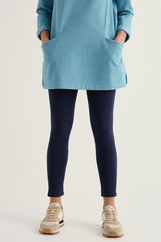 Sea Dance 7/8 Leggings in GOTS-Certified Organic Cotton
