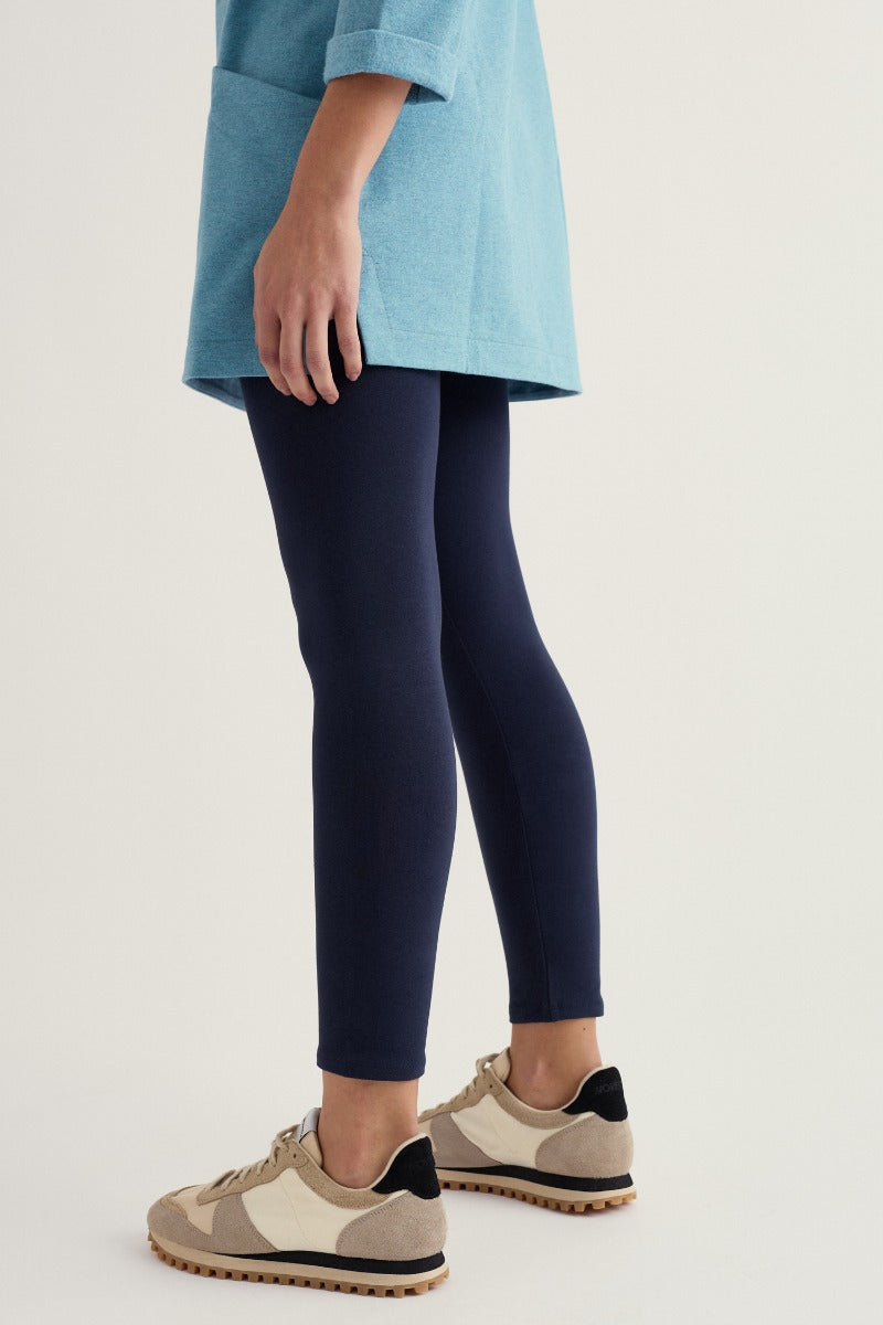 Sea Dance 7/8 Leggings in GOTS-Certified Organic Cotton