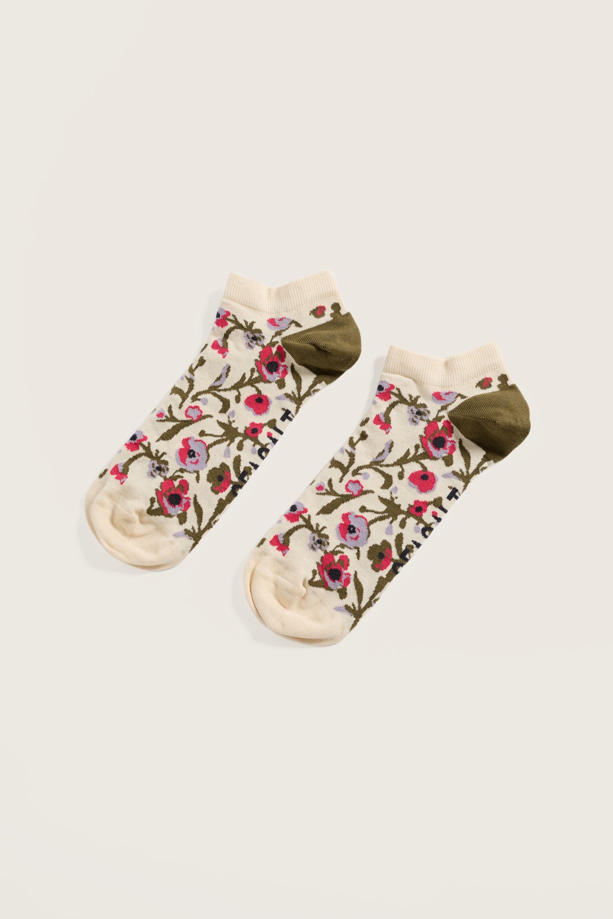 Damen-Sneakersocken aus Bio-Baumwolle im Arty-Design