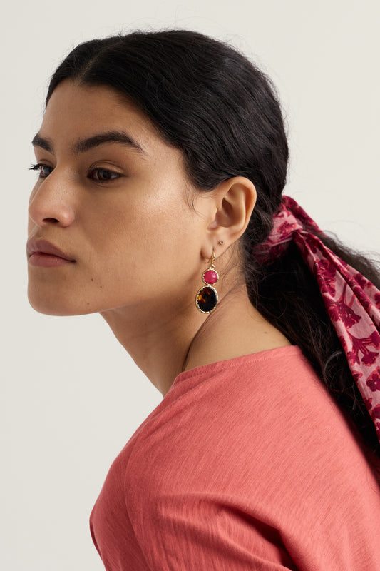 Seed Fall Drop Earrings