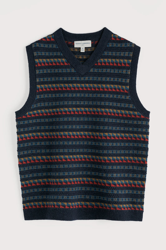 Men's Fair Isle Walt Vest