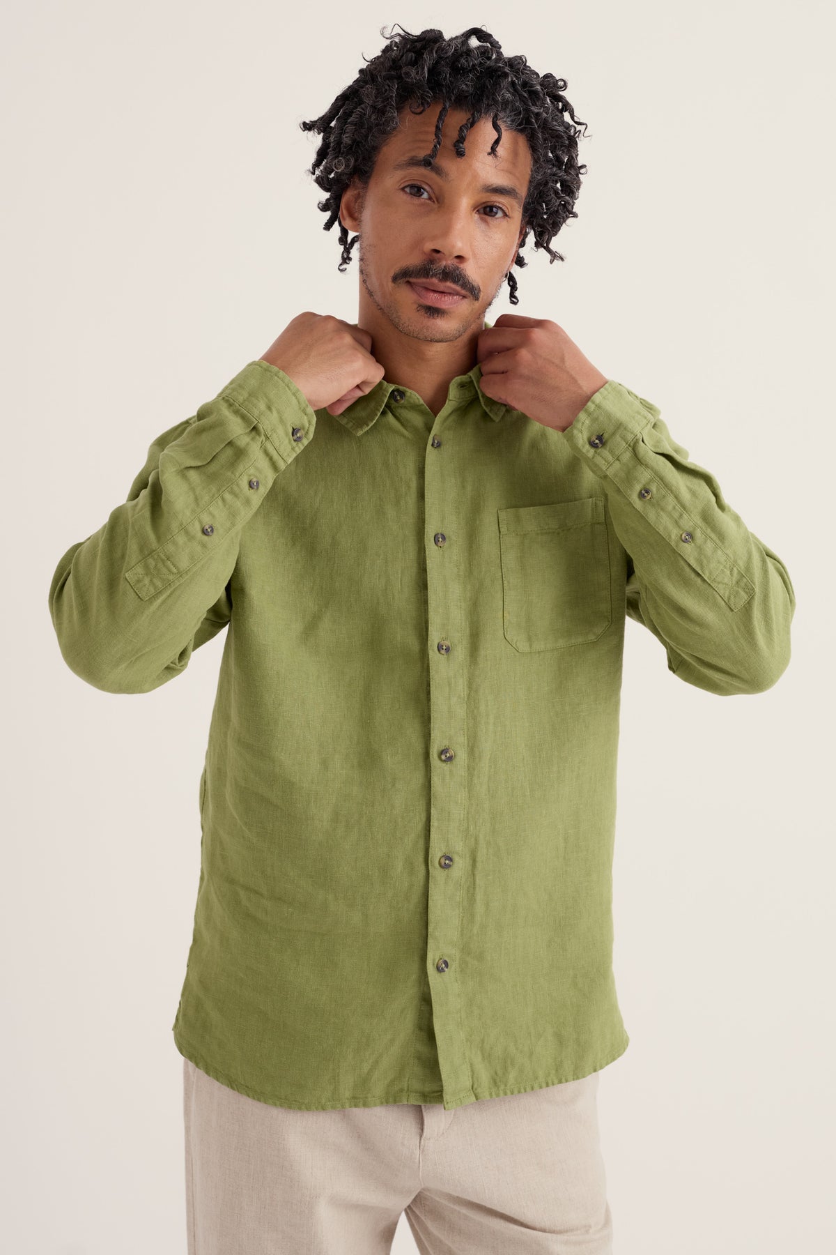 Men's Curator Linen Shirt