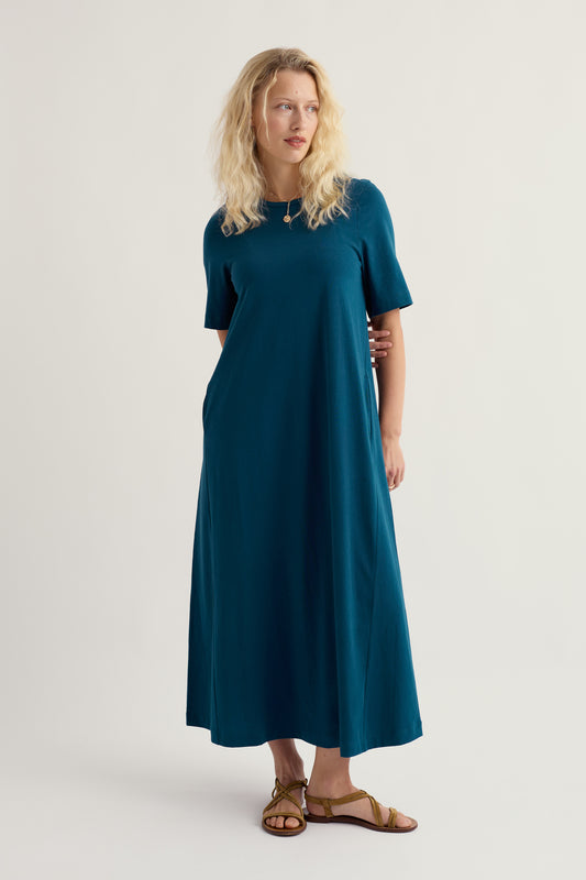 Ivey T-Shirt-Kleid aus GOTS-zertifiziertem Bio-Baumwoll-Jersey