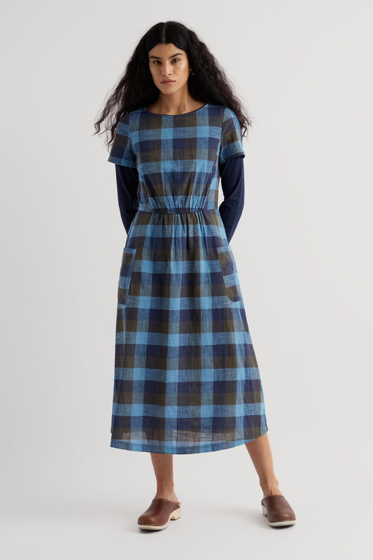 Haneth Waisted Midi Dress