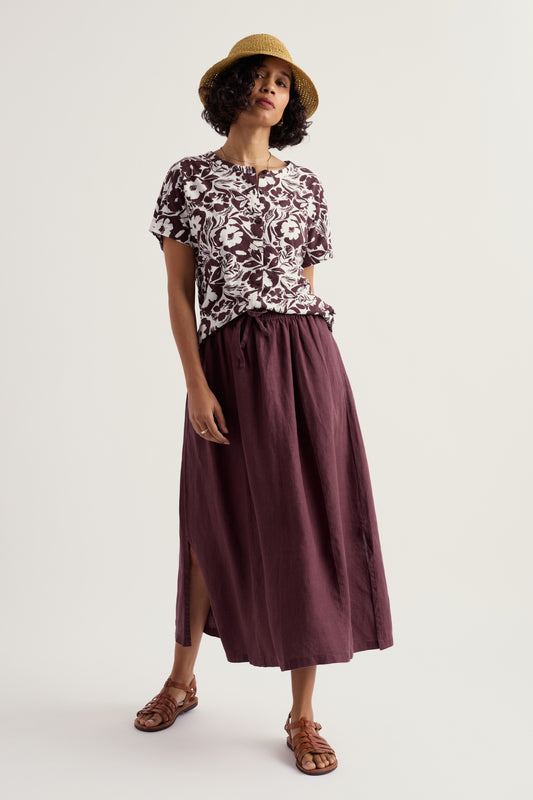 Kaye Linen Skirt